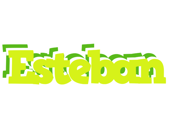 Esteban citrus logo