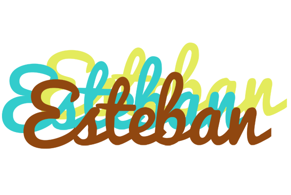 Esteban cupcake logo