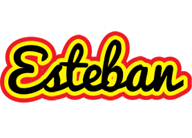 Esteban flaming logo