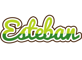 Esteban golfing logo