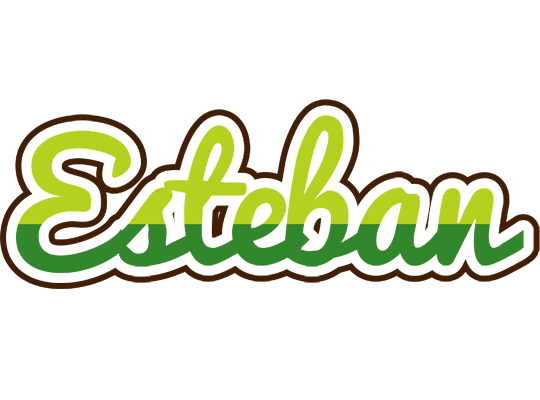 Esteban golfing logo