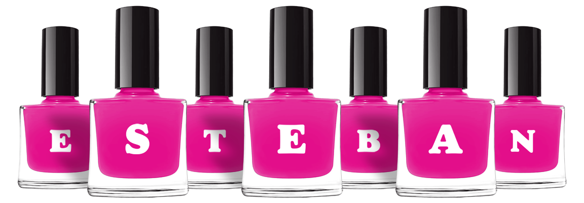 Esteban nails logo