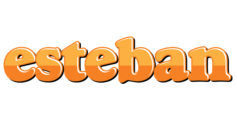 Esteban orange logo