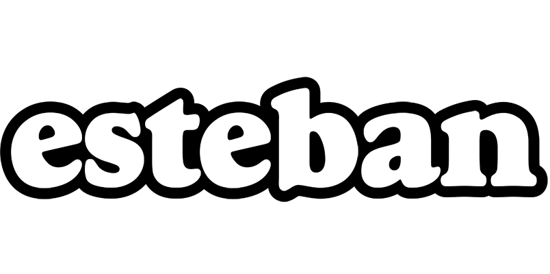 Esteban panda logo