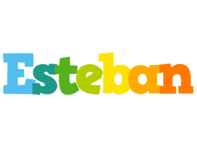 Esteban rainbows logo