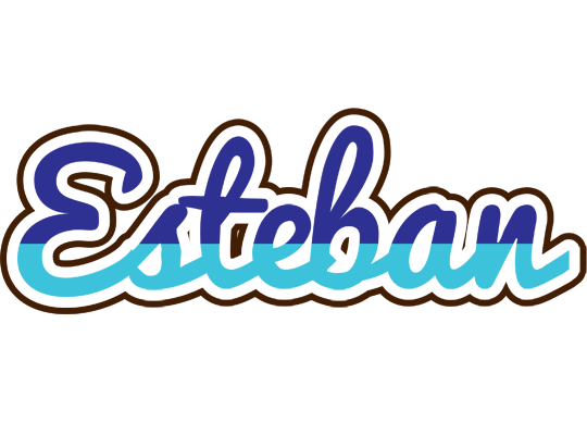 Esteban raining logo