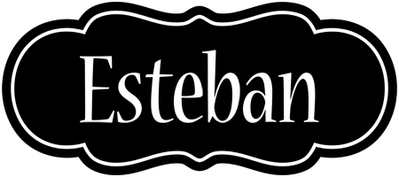 Esteban welcome logo