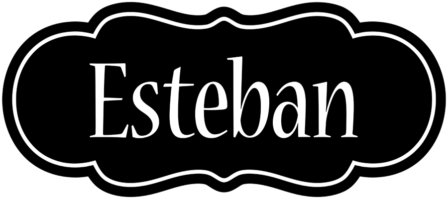 Esteban welcome logo