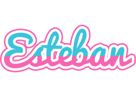 Esteban woman logo