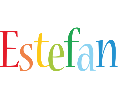 Estefan birthday logo