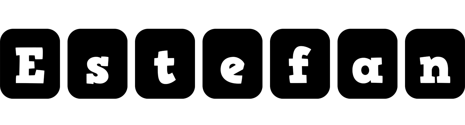 Estefan box logo