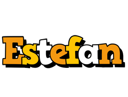 Estefan cartoon logo