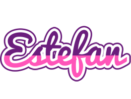 Estefan cheerful logo