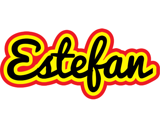 Estefan flaming logo