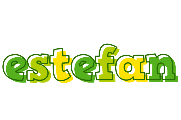 Estefan juice logo