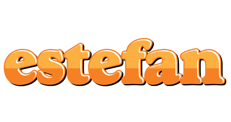 Estefan orange logo