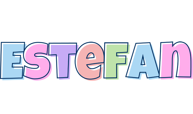 Estefan pastel logo