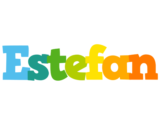 Estefan rainbows logo