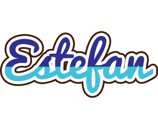 Estefan raining logo