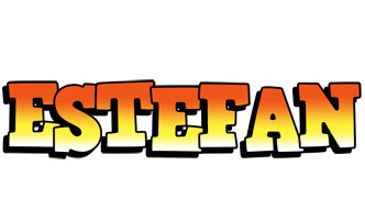 Estefan sunset logo