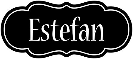 Estefan welcome logo