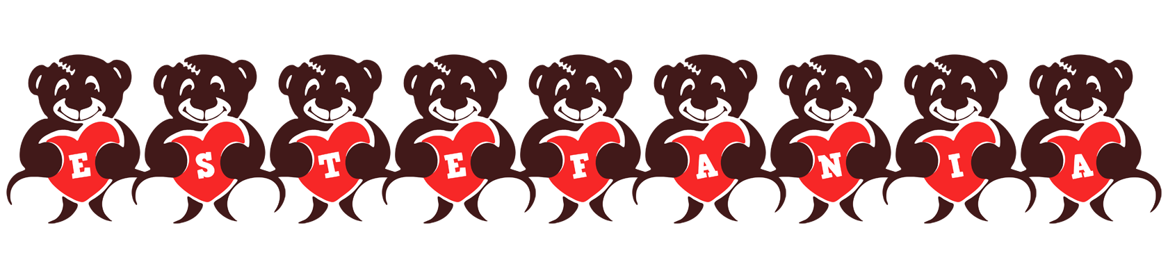 Estefania bear logo