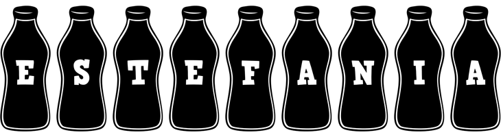 Estefania bottle logo