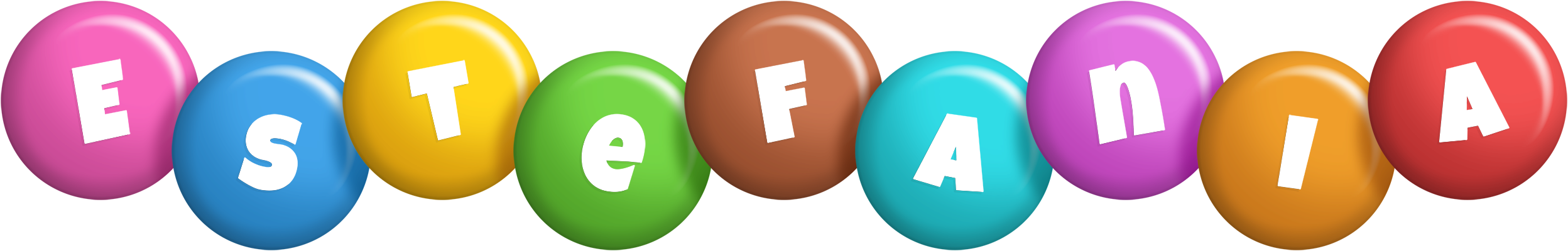 Estefania candy logo