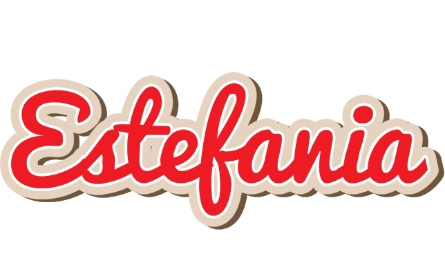 Estefania chocolate logo