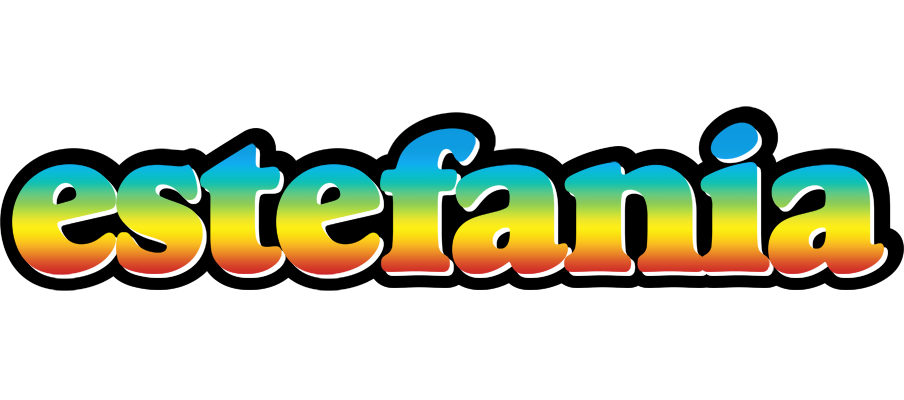Estefania color logo