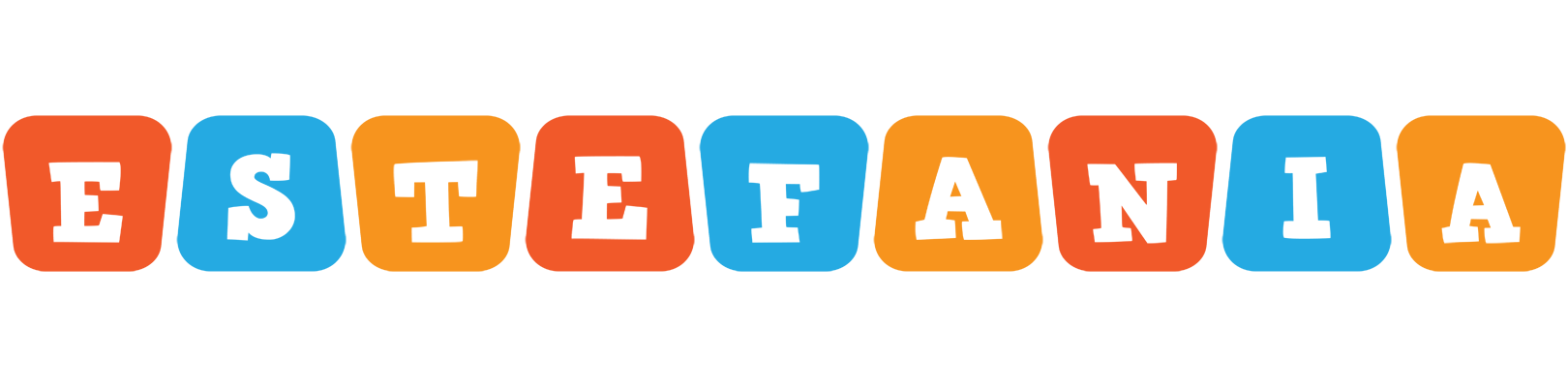Estefania comics logo