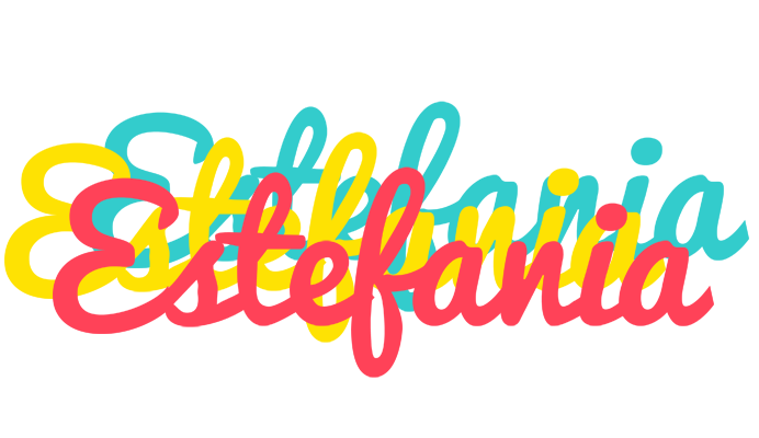 Estefania disco logo