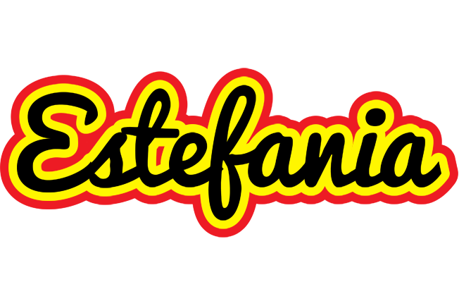 Estefania flaming logo