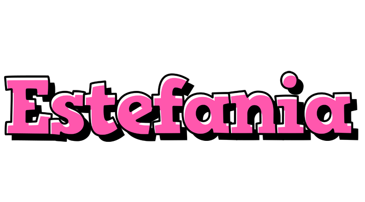 Estefania girlish logo