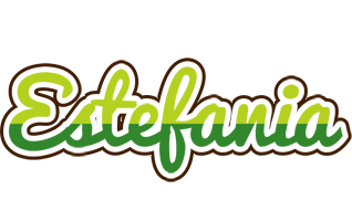 Estefania golfing logo