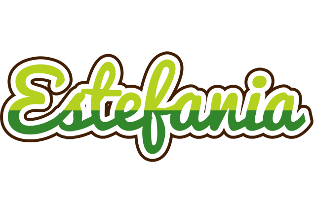 Estefania golfing logo