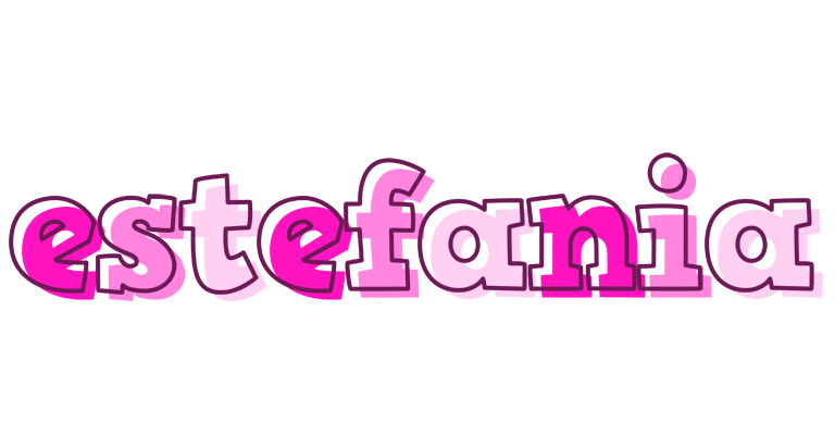 Estefania hello logo