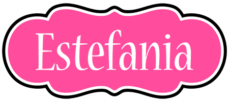 Estefania invitation logo