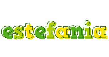 Estefania juice logo