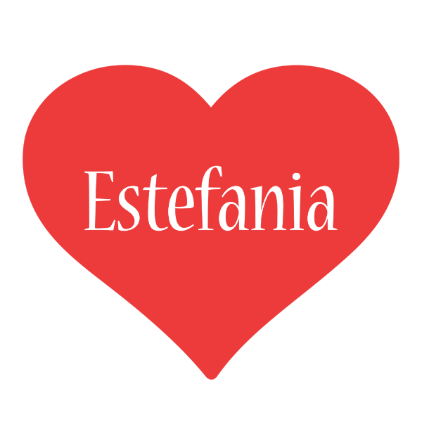 Estefania love logo