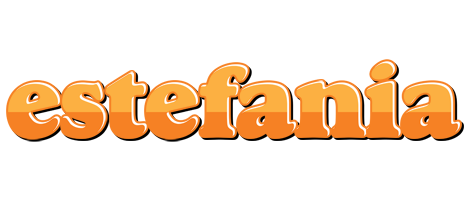 Estefania orange logo