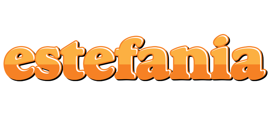 Estefania orange logo