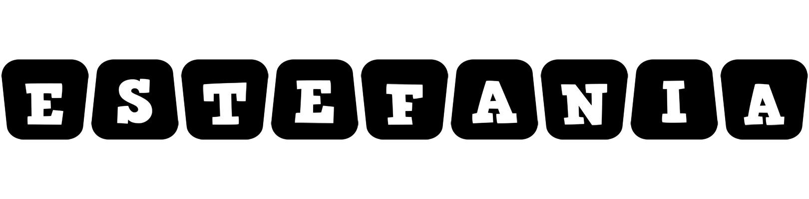 Estefania racing logo