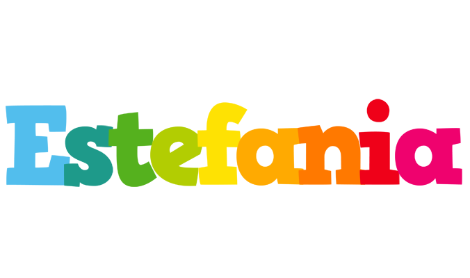 Estefania rainbows logo