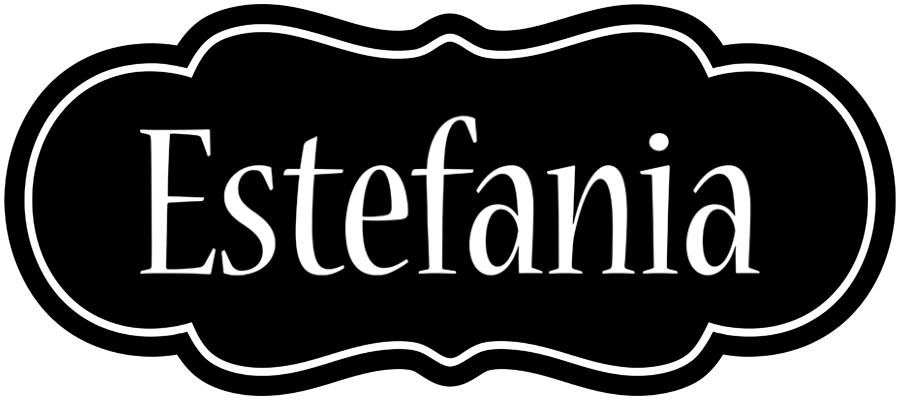 Estefania welcome logo
