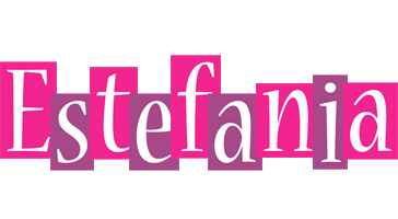 Estefania whine logo