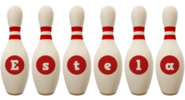 Estela bowling-pin logo