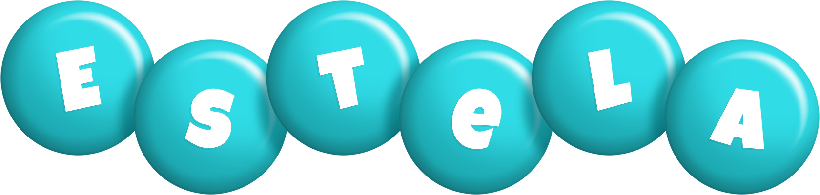 Estela candy-azur logo