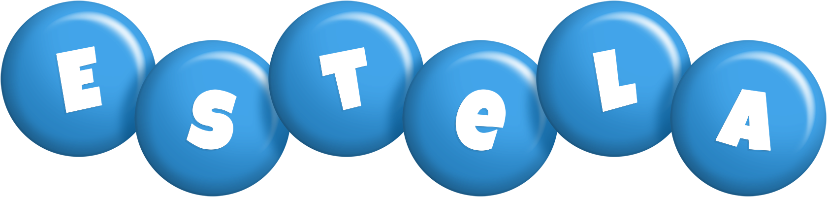 Estela candy-blue logo
