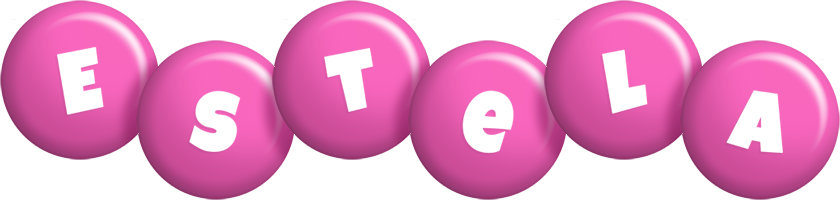 Estela candy-pink logo